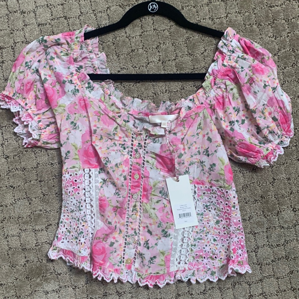 Love shack fancy crop top